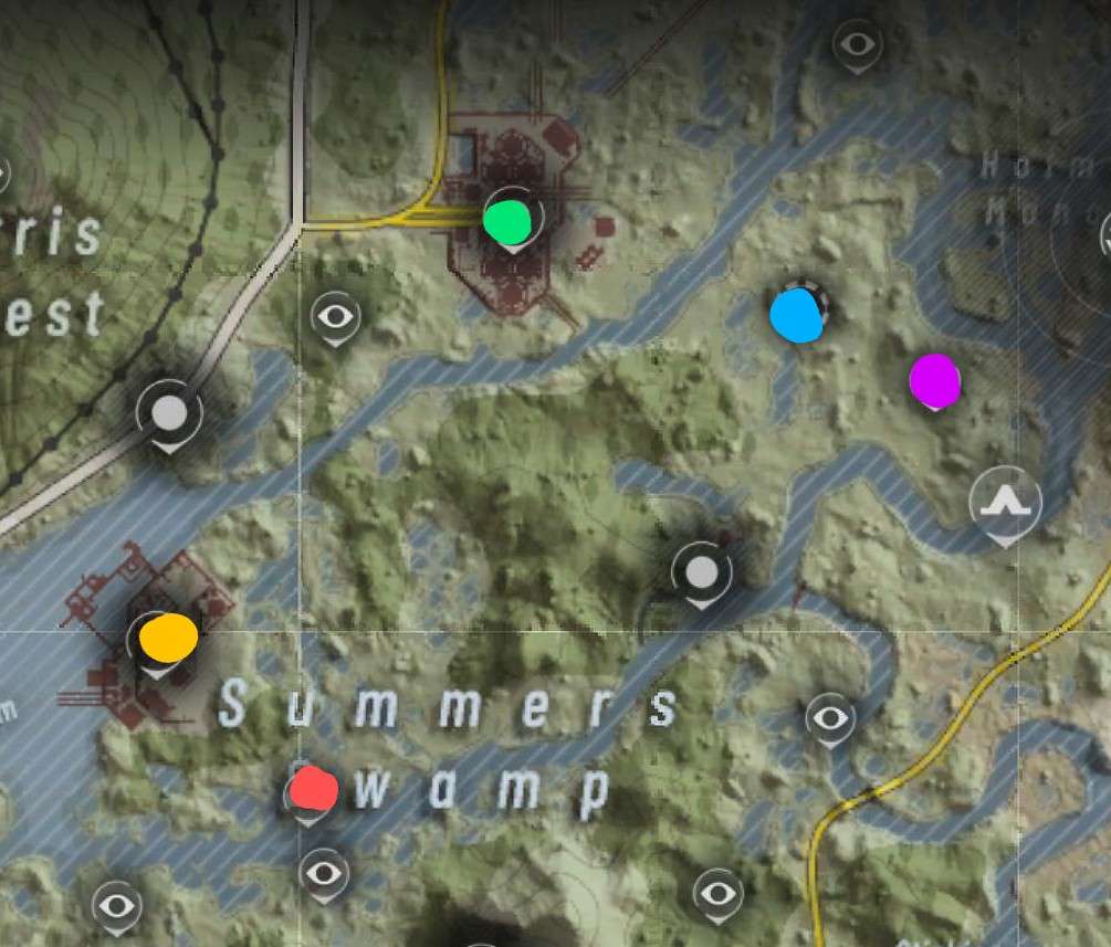 Operation Gator tacmap